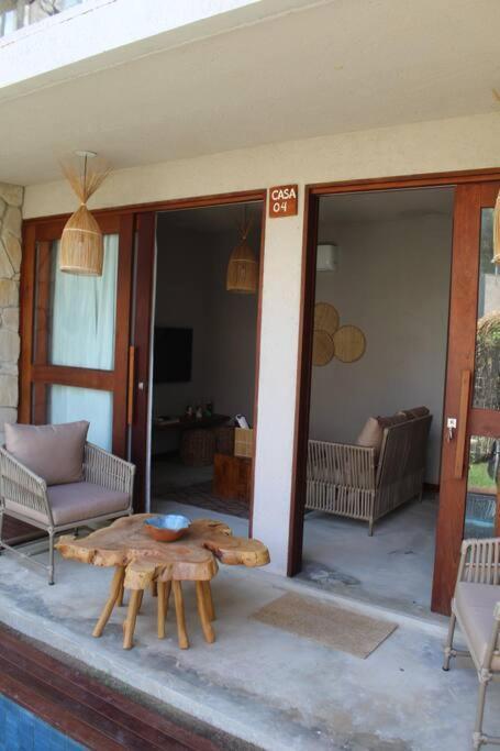 Casa De Luxo Na Praia Do Patacho - Cond. Azulu, Casa 04 Villa Pôrto de Pedras Esterno foto