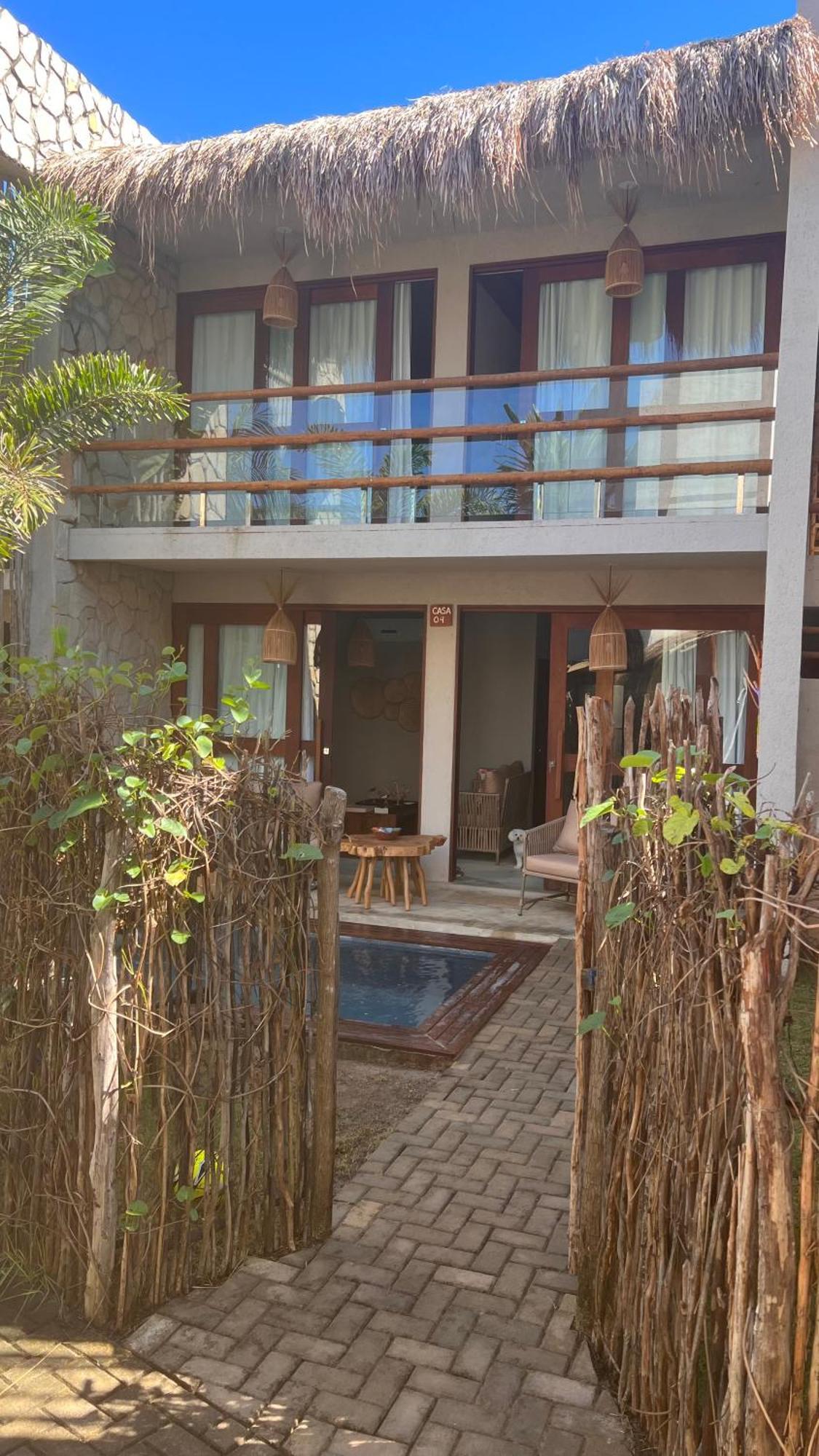 Casa De Luxo Na Praia Do Patacho - Cond. Azulu, Casa 04 Villa Pôrto de Pedras Esterno foto